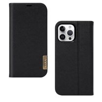 Чехол-книжка LAUT PRESTIGE FOLIO for iPhone 15 Pro Black (L_IP23B_PF_BK)