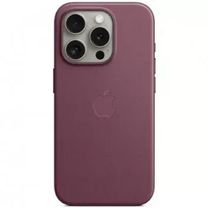 Чехол Leather Case with MagSafe iPhone 15 Pro Mulberry