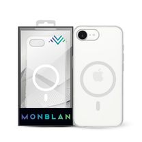Чехол Monblan для iPhone 16e [MMC16e] Magnetic Crystal Series (Transparent)