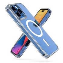 Чехол Mutural Jingtou TPU+PC MagSafe Case for iPhone 13 Pro Max (6,7) Transparent