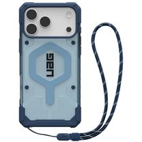 Чохол+ремінець UAG для iPhone 17 Pro Max Pathfinder Clear MagSafe Bundle Blues Lanyard (1145521BV03)