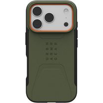 Чохол UAG для iPhone 17 Pro Civilian MagSafe Olive/Orange (114545117297)