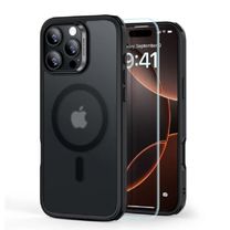 Чехол и стекло ESR для iPhone 16 Pro - Classic Hybrid Halolock MagSafe, Frosted Black (4894240243480) Чехол и стекло ESR для iPhone 16 Pro - Classic Hybrid Halolock MagSafe, Frosted Black (4894240243480)