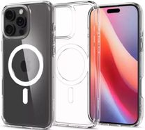Чехол Spigen для iPhone 16 Pro - Ultra Hybrid MagFit, White (ACS08129) Чехол Spigen для iPhone 16 Pro - Ultra Hybrid MagFit, White (ACS08129)