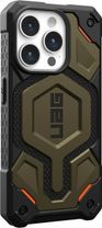 Чохол UAG для Apple iPhone 15 Pro Monarch Pro Magsafe, Kevlar Elemental Green (11422111397B)