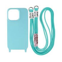 Чохол Crossbody Case (iPhone 14 Pro, Sea Blue)