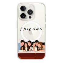 Чохол Print FRIENDS with MagSafe iPhone 14 PRO MAX Cafe