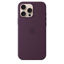 Чохол Silicone Case with MagSafe iPhone 16 Pro Max Plum