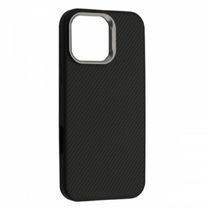 Чехол Kevlar Soft touch  for Apple for iPhone 16 Pro Max with MagSafe (black)
