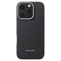 Чехол Pitaka Ultra-Slim Case Classic Twill 600D Black/Grey for iPhone 16 Pro (KI1601PA)