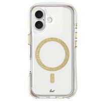 Чохол-накладка LAUT AERO SPARKLE with MagSafe for iPhone 16 Crystal Gold (L_IP24A_AS_GD)