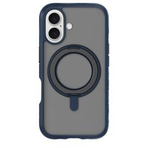 Чехол-накладка LAUT CRYSTAL MATTER with MagSafe for iPhone 16 Denim Blue (L_IP24A_CM_BL)