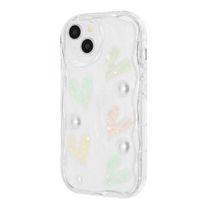 Чехол Lovely Skin Case для iPhone 15 Hearts