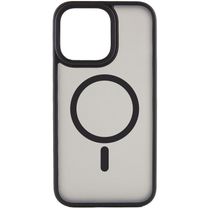 Чехол TPU+PC Metal Buttons with MagSafe iPhone 12/12 Pro - black