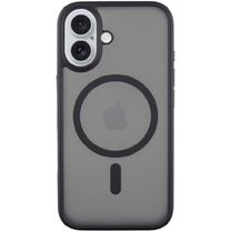 Чехол TPU+PC Metal Buttons with MagSafe Apple iPhone 16 Plus (6.7") Black