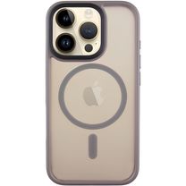 Чохол TPU+PC Metal Buttons with MagSafe Apple iPhone 16 Pro (6.3") Gray