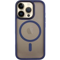 Чехол TPU+PC Metal Buttons with MagSafe Apple iPhone 16 Pro Max (6.9") Blue