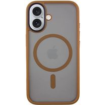 Чохол TPU+PC Metal Buttons with MagSafe Apple iPhone 16 (6.1") Gold