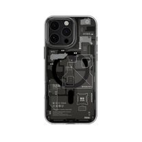 Чехол-накладка Switcheasy X Ray M 3D Patterned Shockproof Case Ash for iPhone 16 Pro Max (MPH67P266AA24)