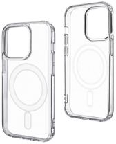 Чохол Mutural Jingtou series Magsafe TPU + PC Case for iPhone 15 Plus Transparent