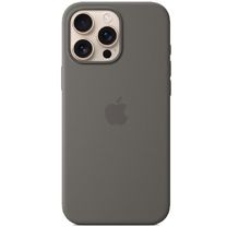 Чехол Silicone Case with MagSafe iPhone 16 Pro Max Stone Gray