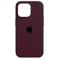 Чехол Silicone Case Open Camera iPhone 14 Pro, #42, Maroon