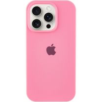 Чохол Silicone Case Open Camera iPhone 15 Pro Max, #12, Pink