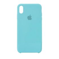 Чехол Silicone Case iPhone X/XS Sea Blue