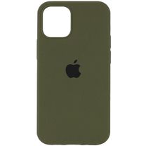 Чохол Silicone Case Open Camera iPhone 12/12 Pro, #35, Olive