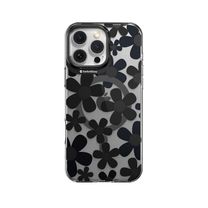 Чохол-накладка Switcheasy Fleur M 3D Patterned Shockproof Case for iPhone 16 Pro Max Black (SPH67P269BK24)