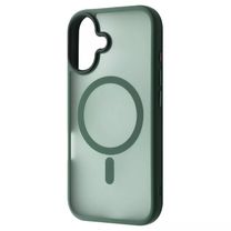 Чехол WAVE Matte Insane Case with Magnetic Ring iPhone 16 Plus green Чехол WAVE Matte Insane Case with Magnetic Ring iPhone 16 Plus green