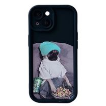 Чехол Wilkins Case для iPhone 13 Pug Black