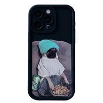 Чехол Wilkins Case для iPhone 15 PRO Pug Black