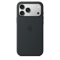 Чохол Silicone Case with MagSafe + Button iPhone 18 Pro Midnight Black