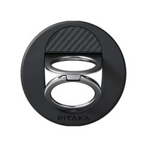 Магнитное кольцо-подставка для телефона Pitaka MagEZ Grip 3 Twill 600D Black/Grey (MGB2402) Магнитное кольцо-подставка для телефона Pitaka MagEZ Grip 3 Twill 600D Black/Grey (MGB2402)