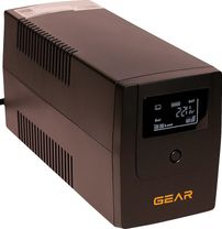 Джерело безперебійного живлення GEAR GU-600PLCD