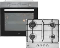 Вбудована духова шафа + варильна поверхня газова Beko BBSE12130XD