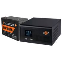 Комплект резервного питания ИБП LogicPower UPS 1000VA + АКБ LiFePO4 1280W (20481)