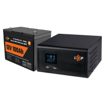 Комплект резервного питания ИБП LogicPower UPS 430VA + АКБ LiFePO4 1280W (20478)