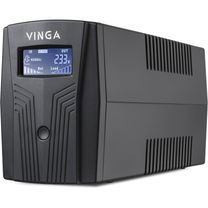 ДБЖ Vinga LCD 1200VA plastic case (VPC-1200P)