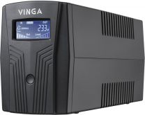 ДБЖ Vinga LCD 1200VA plastic case with USB (VPC-1200PU)
