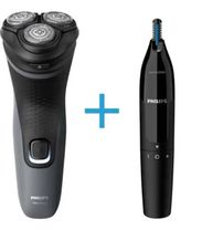 Набор электробритва Philips S1142/02 + триммер Philips NT1650