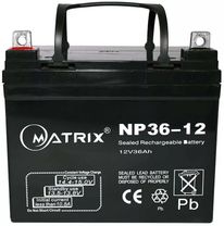 Аккумулятор для ИБП Matrix 12V 36AH (NP36-12)