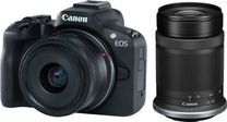 Беззеркальный фотоаппарат Canon EOS R50 kit RF-S 18-45mm IS STM + RF-S 55-210mm IS STM Black (5811C034)