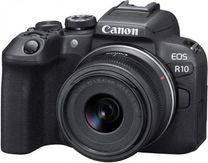 Беззеркальный фотоаппарат Canon EOS R10 RF-S 18-45 IS STM + Adapter EF-RF (5331C033)