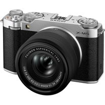 Бездзеркальний фотоапарат Fujifilm X-M5 kit XC 15-45mm f/3.5-5.6 OIS PZ Silver (16900771)