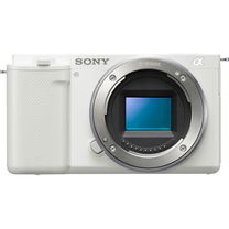 Бездзеркальний фотоапарат Sony ZV-E10 body White (ILCZVE10W.CEC)