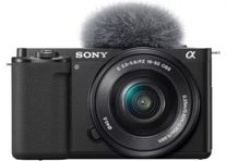 Беззеркальный фотоаппарат Sony ZV-E10 kit (16-50mm + 55-210mm) Black