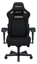 Геймерське крісло Anda Seat Kaiser 4 Size XL Black Linen Fabric (AD12YDDC-XLL-20-B-CF)