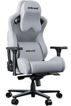 Геймерське крісло Anda Seat Kaiser 2 Pro Size XL Gray Linen Fabric (AD12YXL-17-G-F-G01)